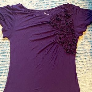 Purple NY&C top